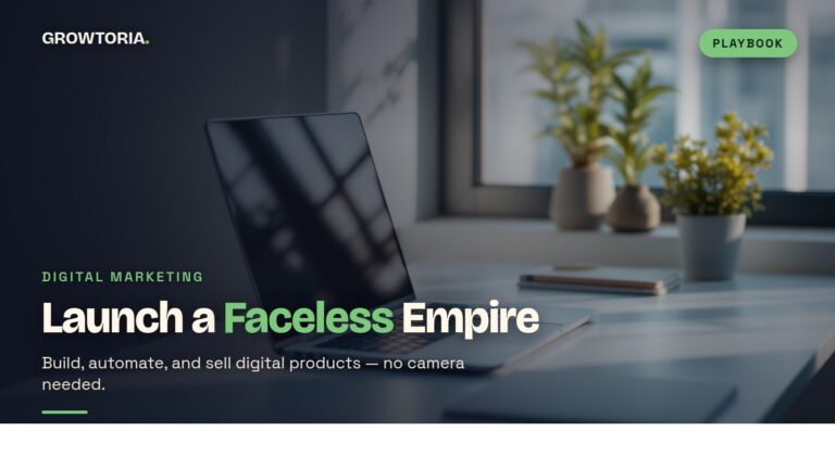 faceless digital business
