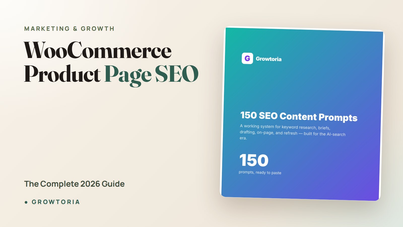 WooCommerce Product Page SEO: The Complete 2026 Guide