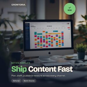 Content Calendar Template - C2 Content Calendar Master