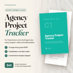 C1 Project Tracker for Freelancers