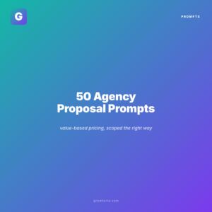 50 Agency Proposal Prompts (Value-Based Pricing)