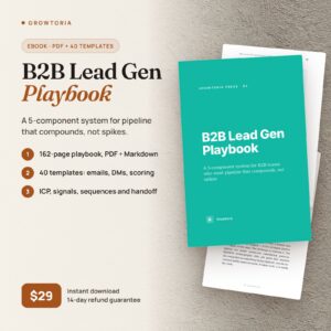 The Modern Lead Gen Playbook for 2026