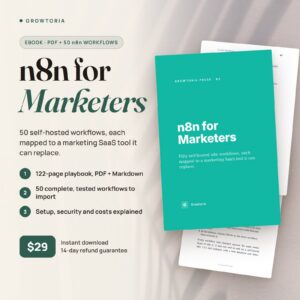 n8n for Marketers: 50 Self-Hosted Workflows