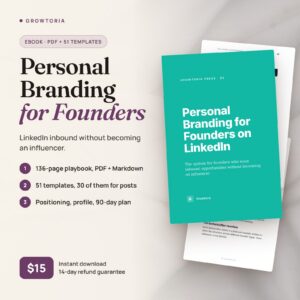 Personal Branding for Founders on LinkedIn
