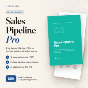 C3 Sales Pipeline Pro