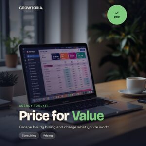 Agency Pricing Playbook  Value-Based Pricing Guide for Consultants PDF