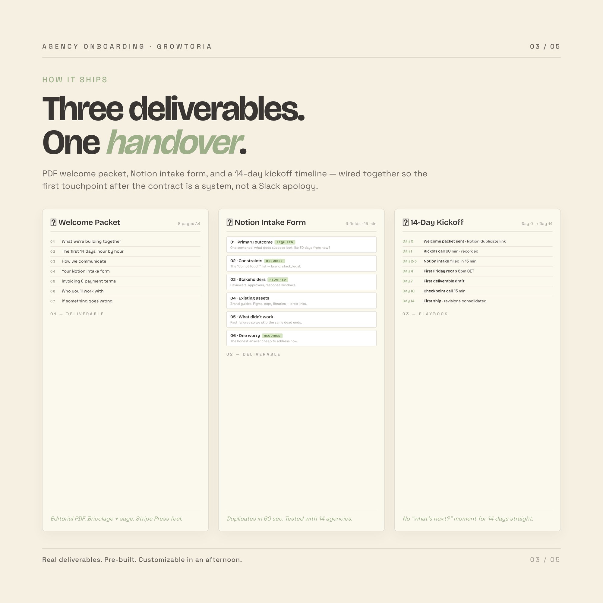 agency client onboarding kit — detail 5