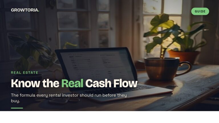 how to calculate rental property cash flow - featured image