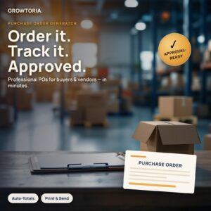 purchase order form