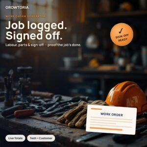 work order form
