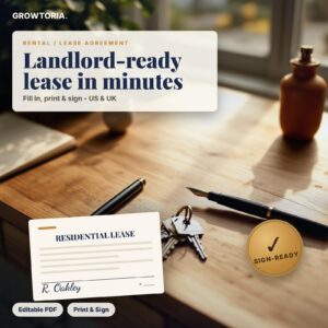 lease agreement template