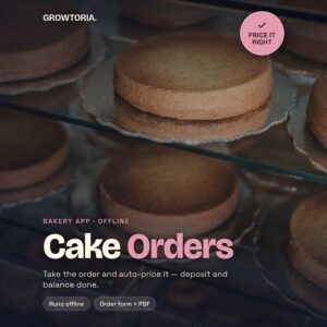 cake order form