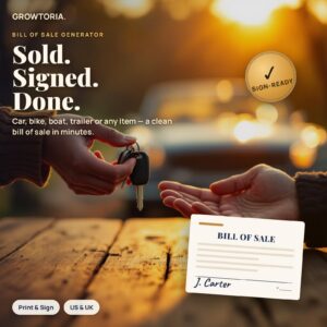 vehicle bill of sale