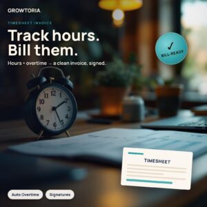 timesheet invoice template