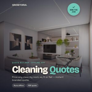 cleaning service quote