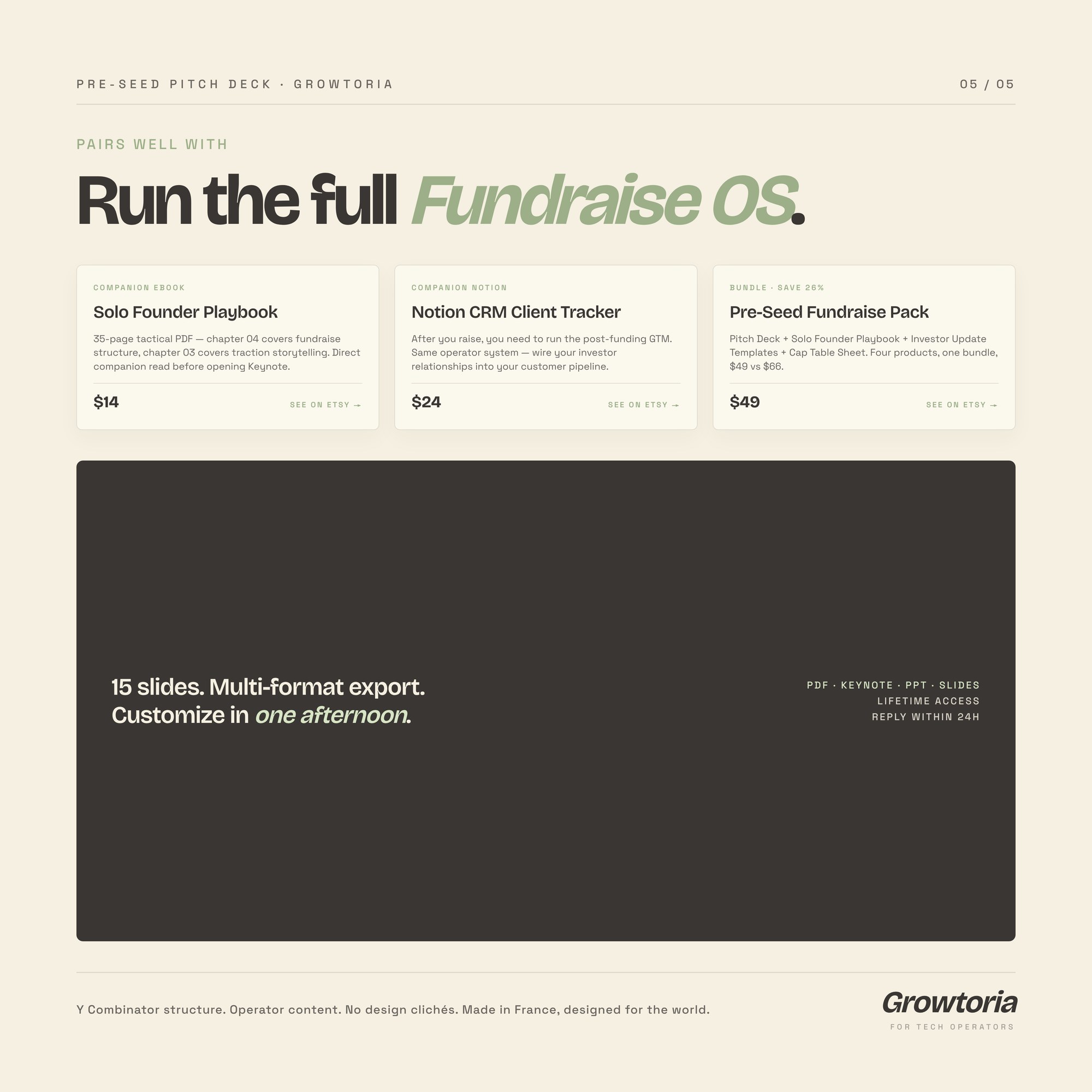 pre-seed pitch deck — detail 2