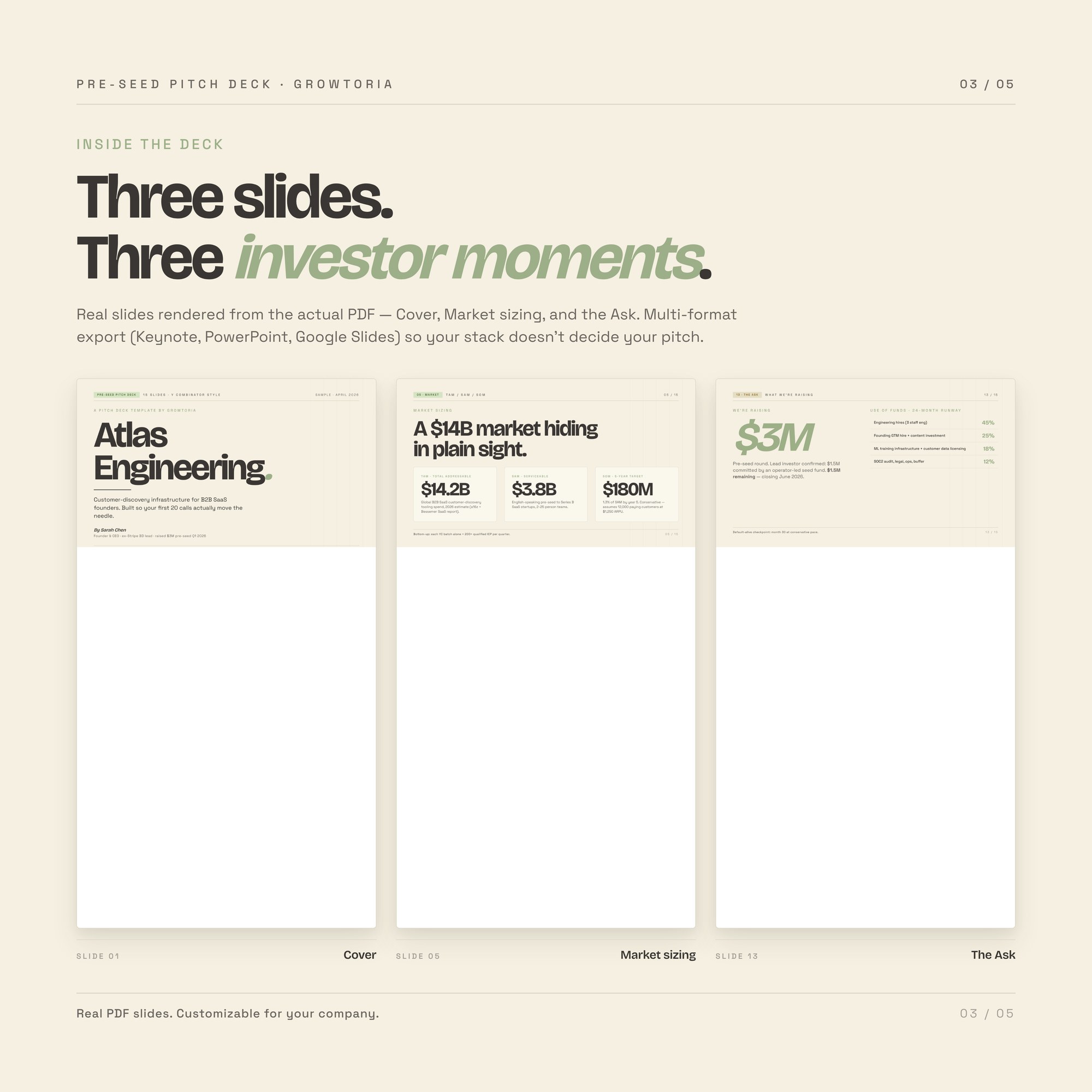 pre-seed pitch deck — detail 5