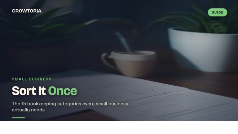 bookkeeping categories for small business - featured image