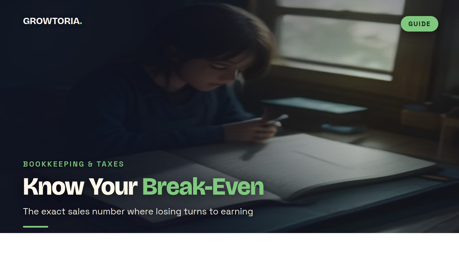 break even calculator for small business - featured image