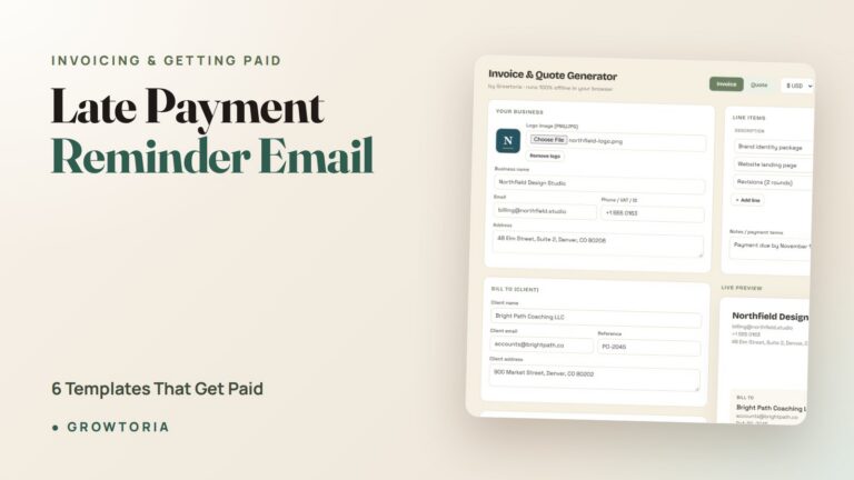 Late Payment Reminder Email: 6 Templates That Get Paid