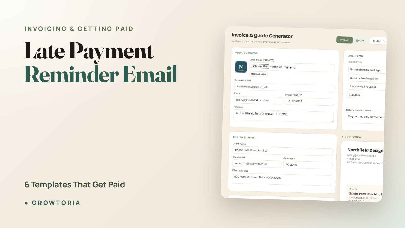 Late Payment Reminder Email: 6 Templates That Get Paid