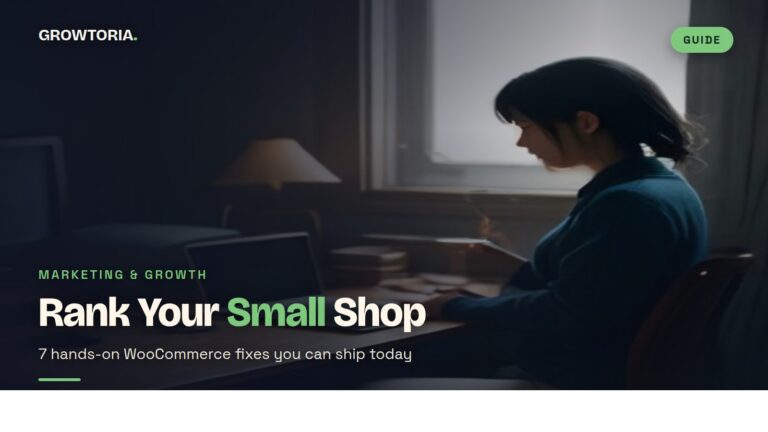 woocommerce seo for small stores - featured image
