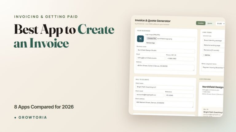 Best App to Create an Invoice: 8 Apps Compared for 2026