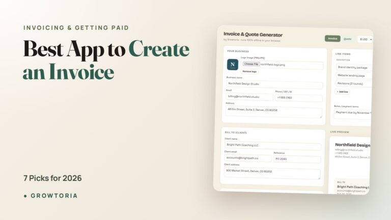 Best App to Create an Invoice: 7 Picks for 2026