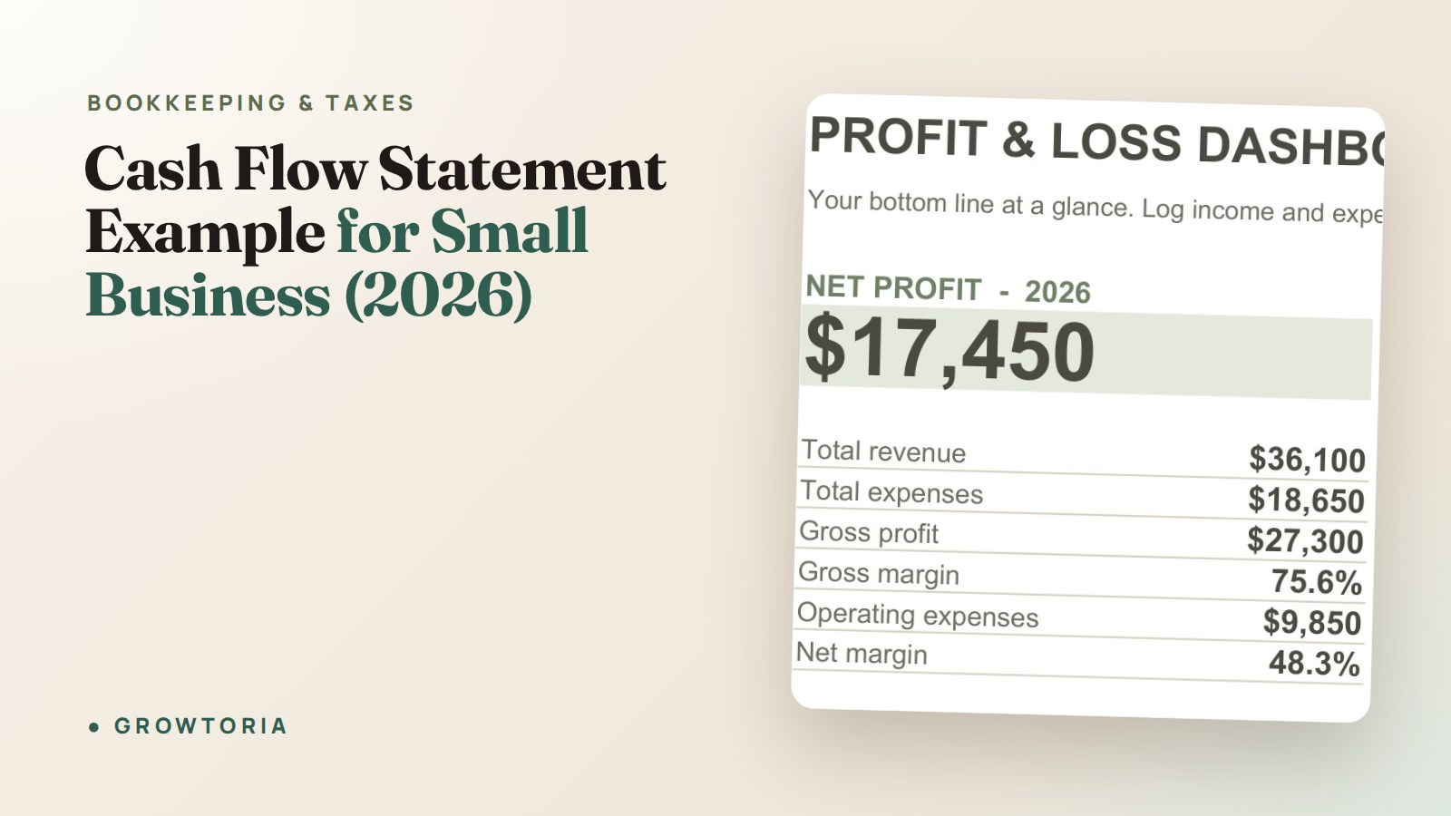 cash flow statement example for small business - featured image